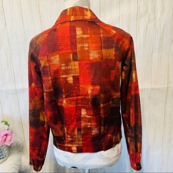 Pendleton paint strokes fall colors jacket sz XS - Picture 4 of 9